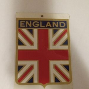 England Flag Plaque